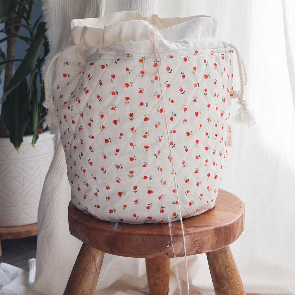 Poppies Large Project Bag