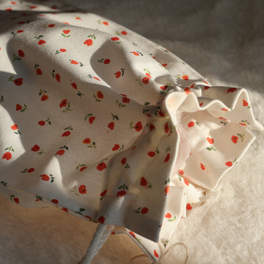 Poppies Yarn Bag
