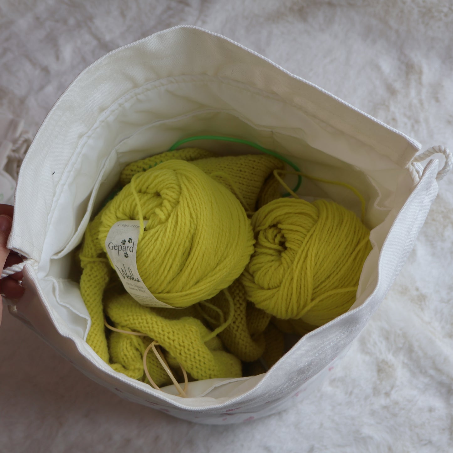 Blooming Meadow Large Project Bag