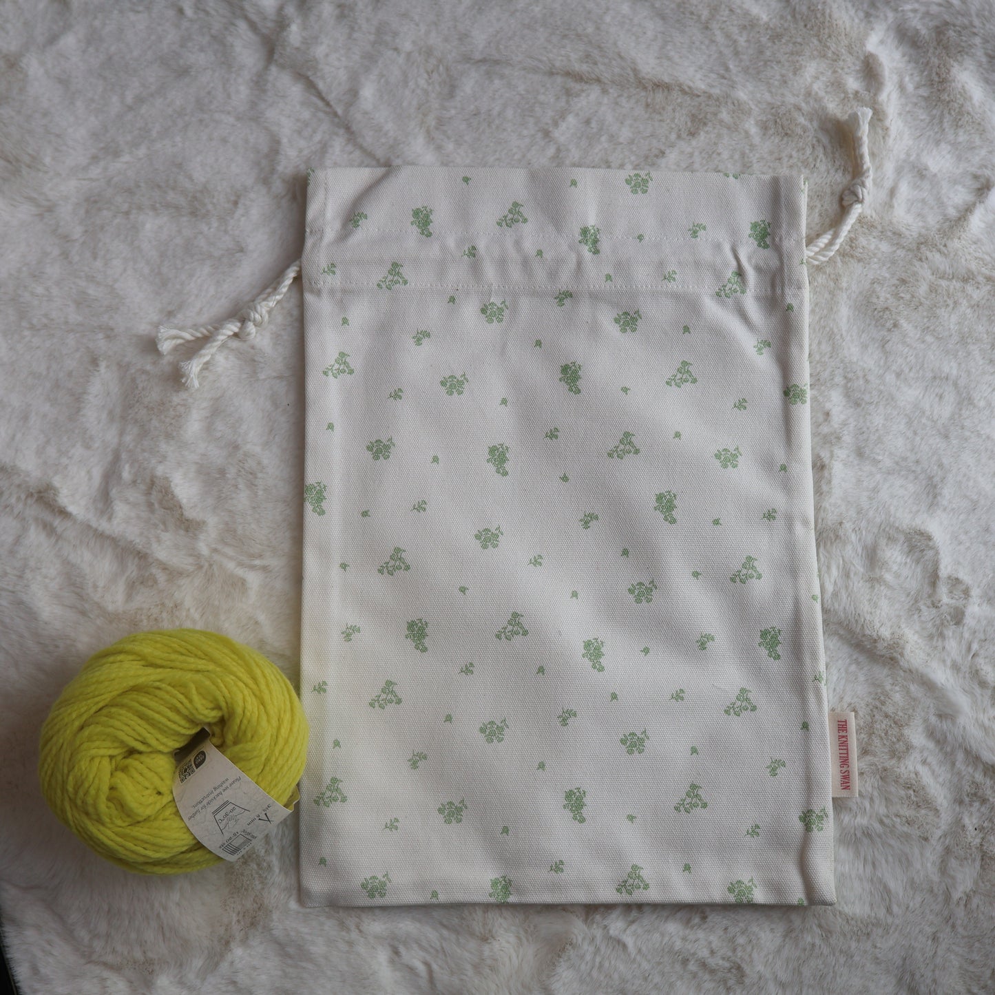Lush Meadow Yarn Bag