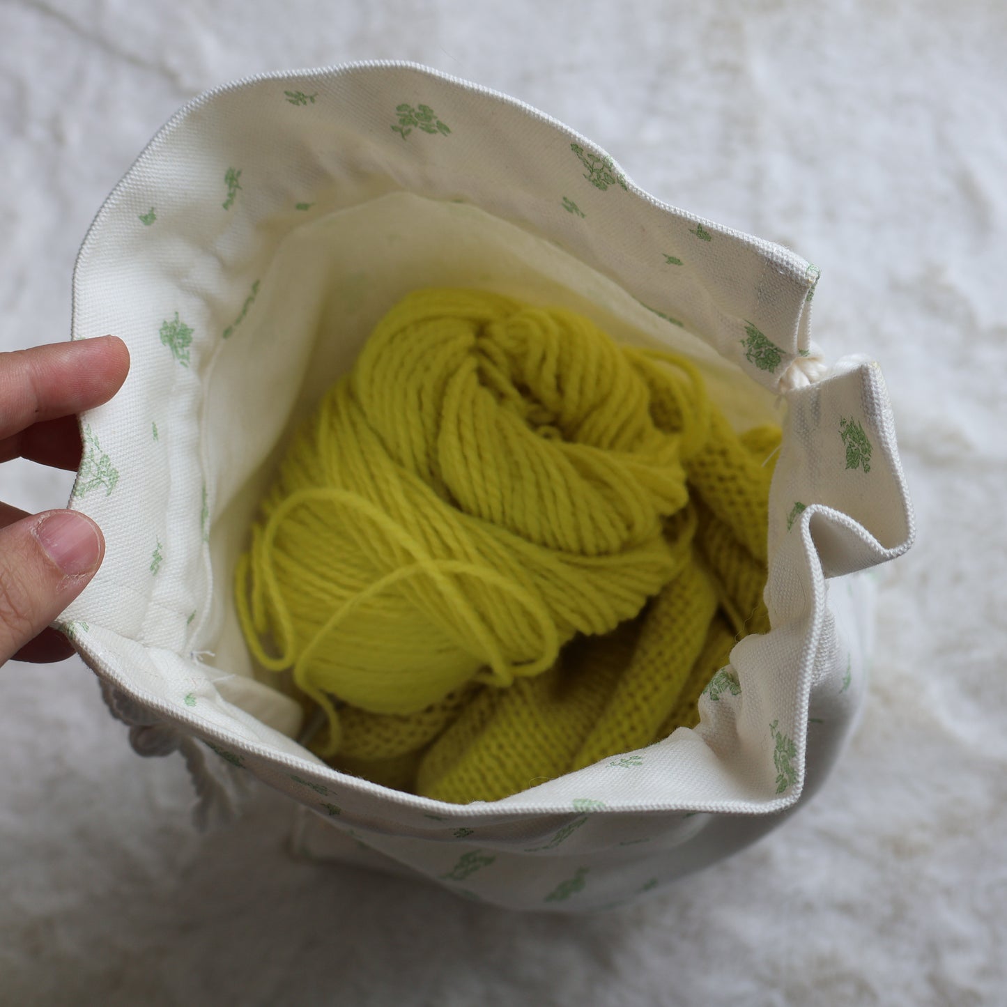 Lush Meadow Large Project Bag