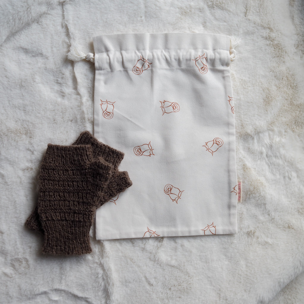 Darling Roses Yarn Bag