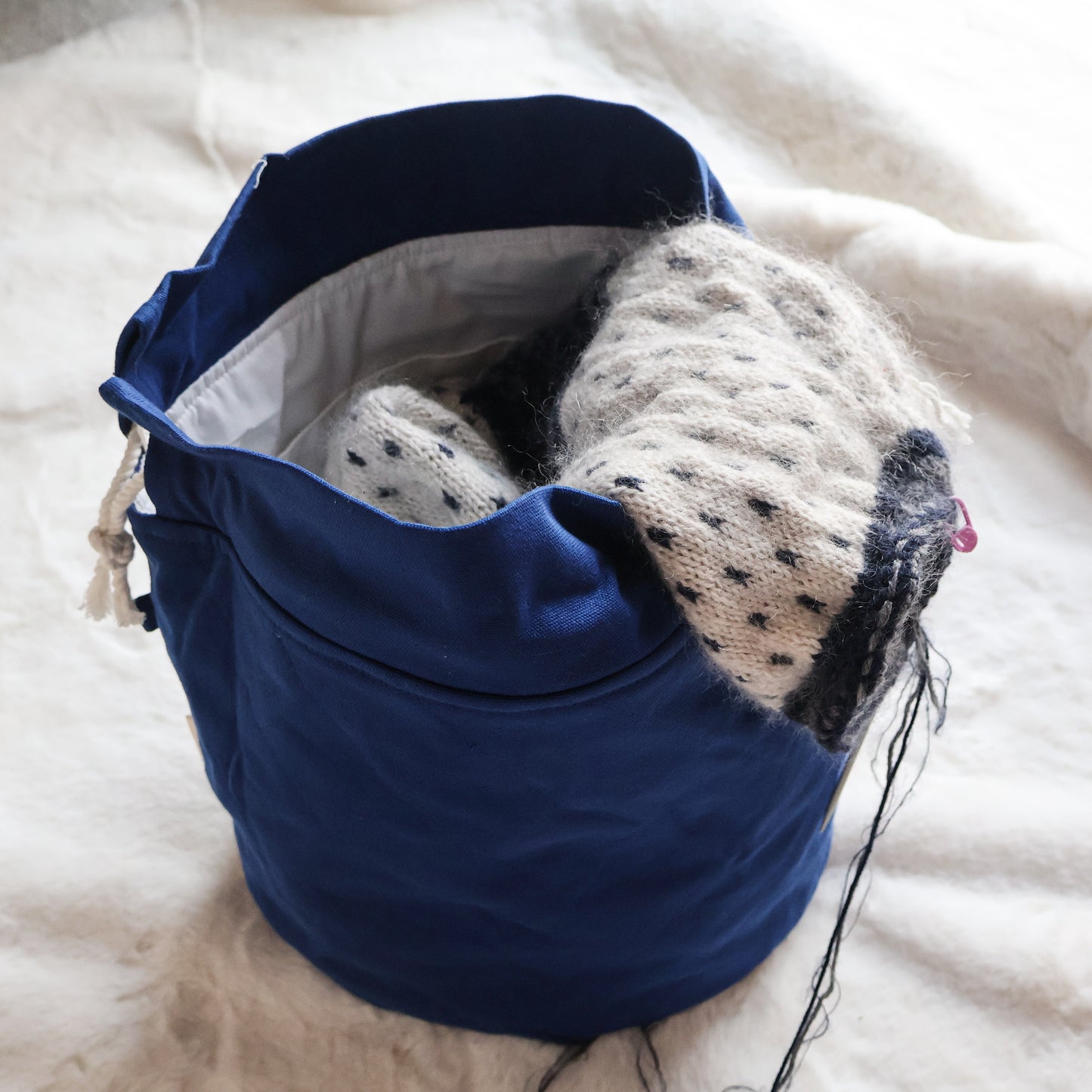 Sapphire Blue Large Project Bag