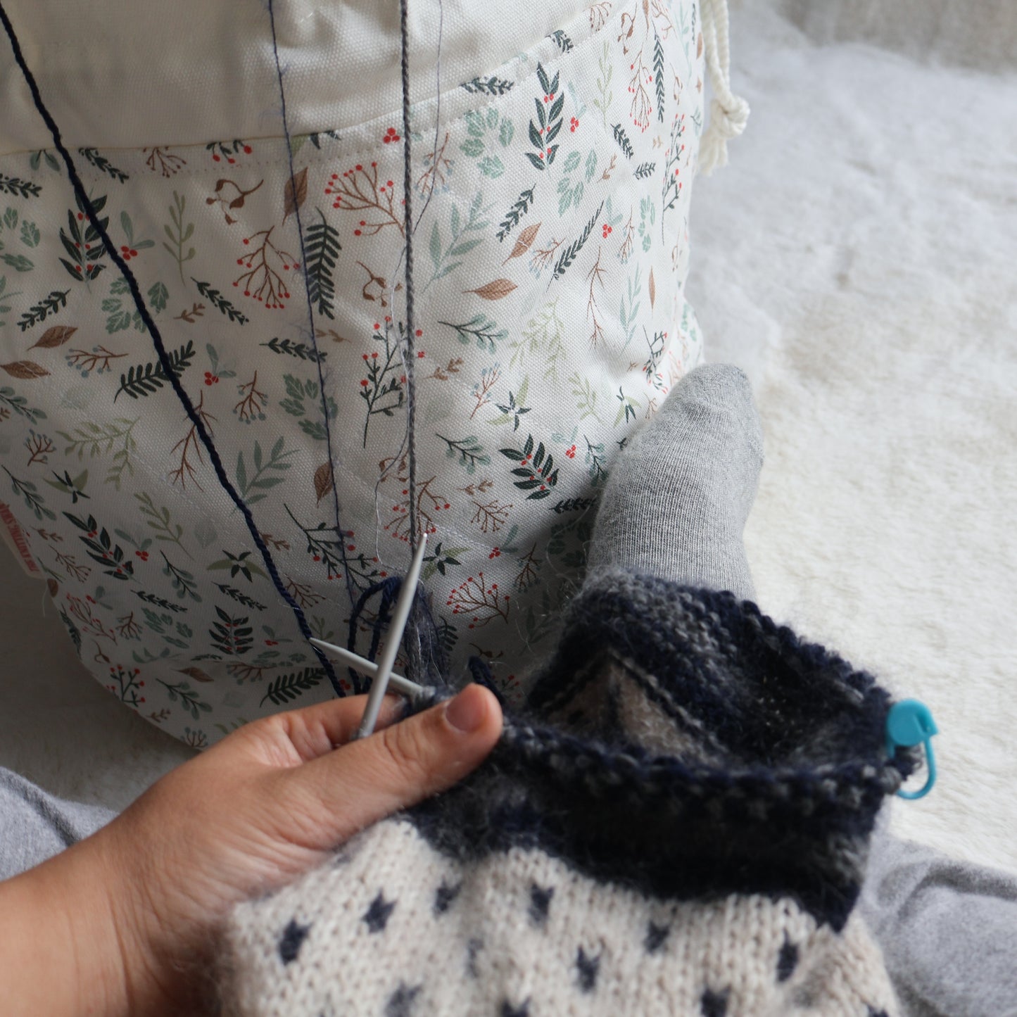 Winter Large Project Bag