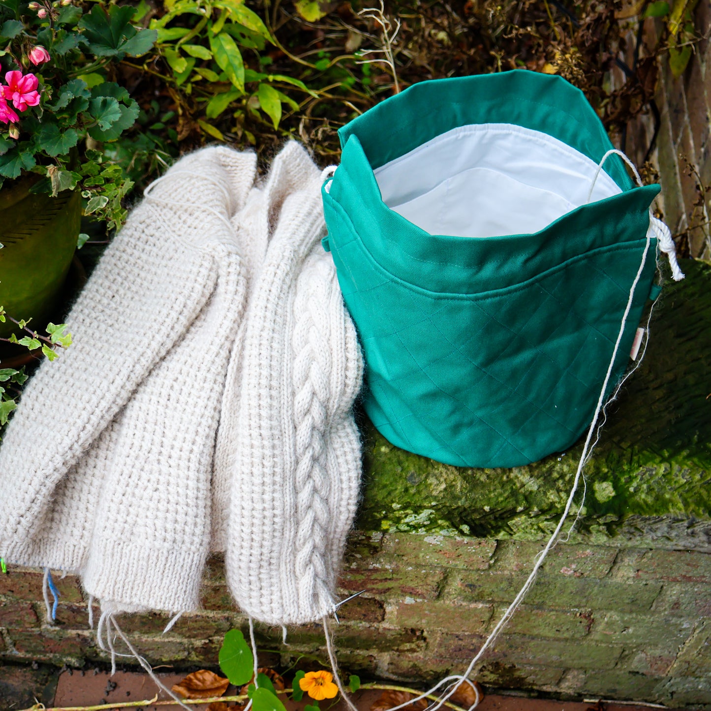Hunter Green Large Project Bag