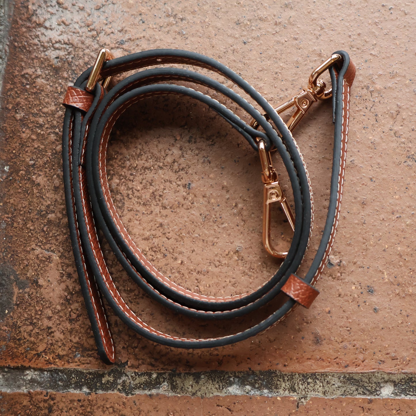 Leather Bag Strap (Chocolate Brown)