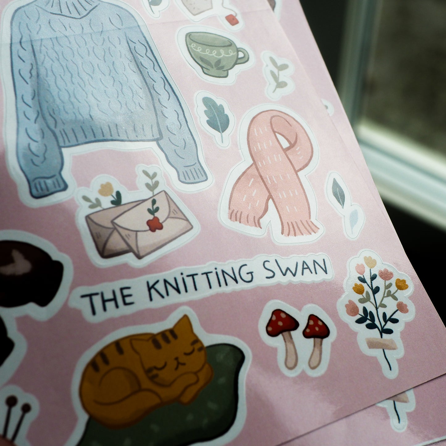 Sticker Set: Cosy Knits