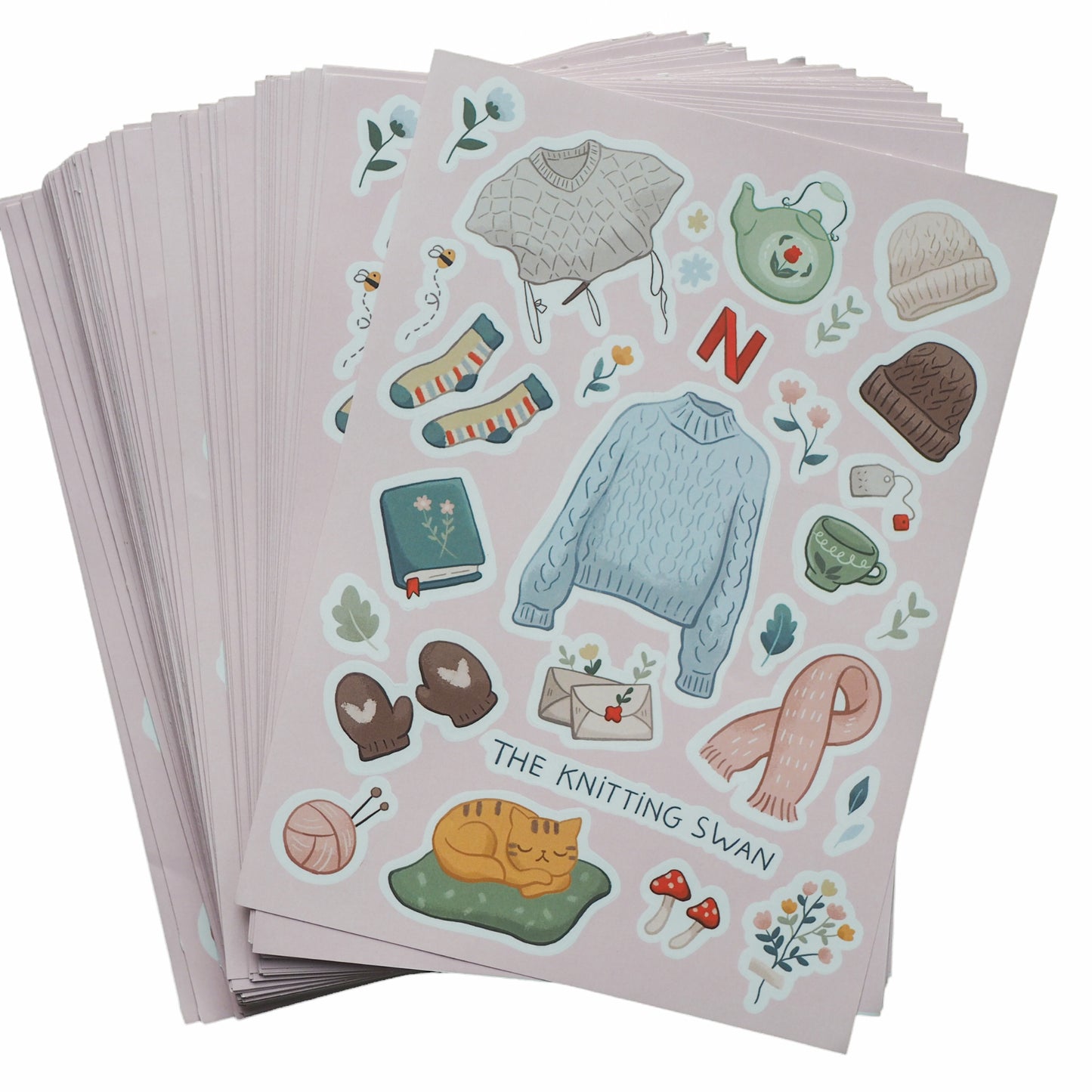 Sticker Set: Cosy Knits